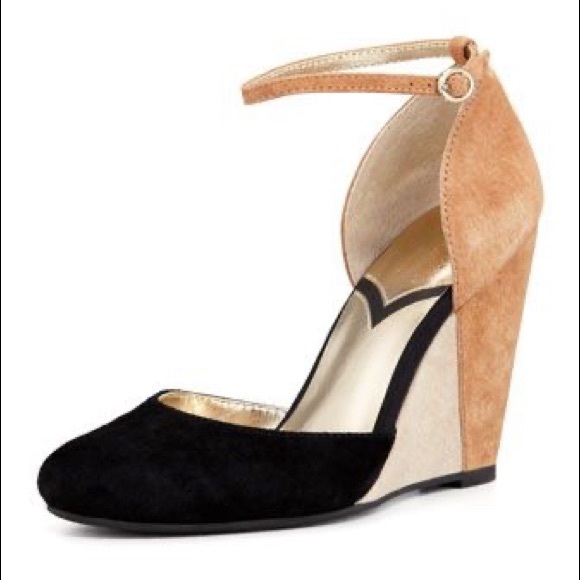 Shoes - Seychelles - Colorblock Suede Wedge